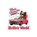 ZoZo’s World “Main Character Energy” Die-Cut Magnet
