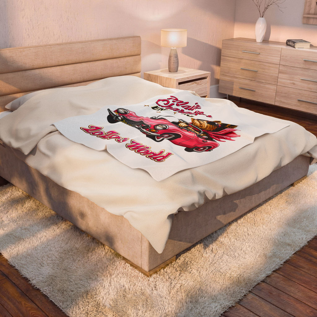 ZoZo’s World “Main Character Energy” Plush Blanket