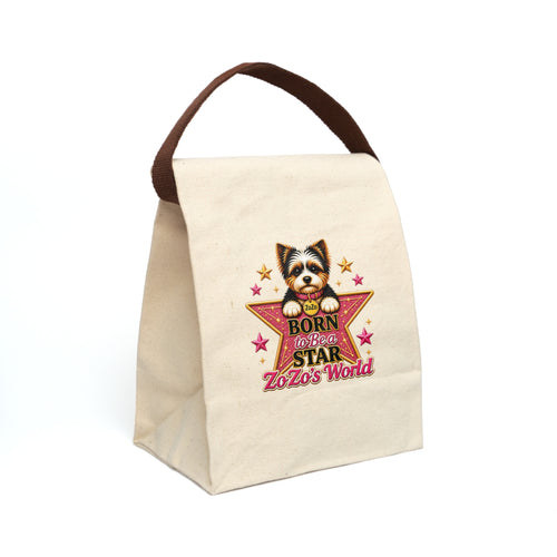 ZoZo’s World “Born to Be a Star” Canvas Lunch Bag