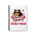 ZoZo’s World “Unbothered. Fabulous.” Spiral Notebook