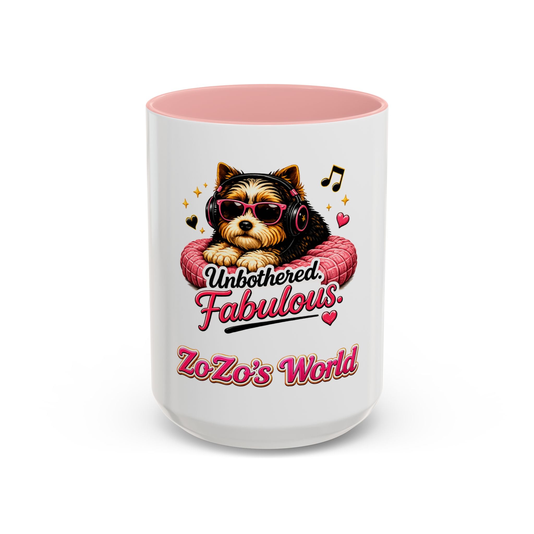 ZoZo’s World “Unbothered and Fabulous” Ceramic Mug