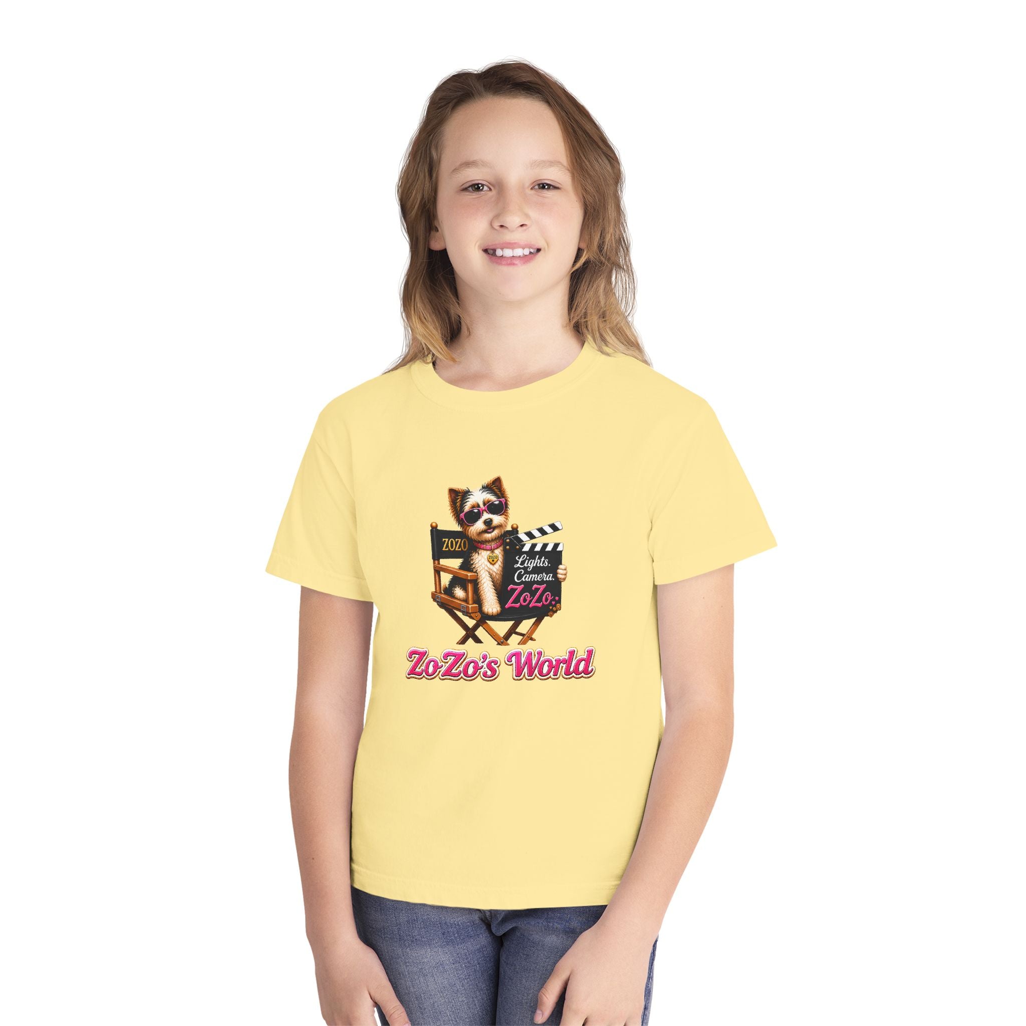 ZoZo’s World “Lights. Camera. ZoZo.” T-Shirt