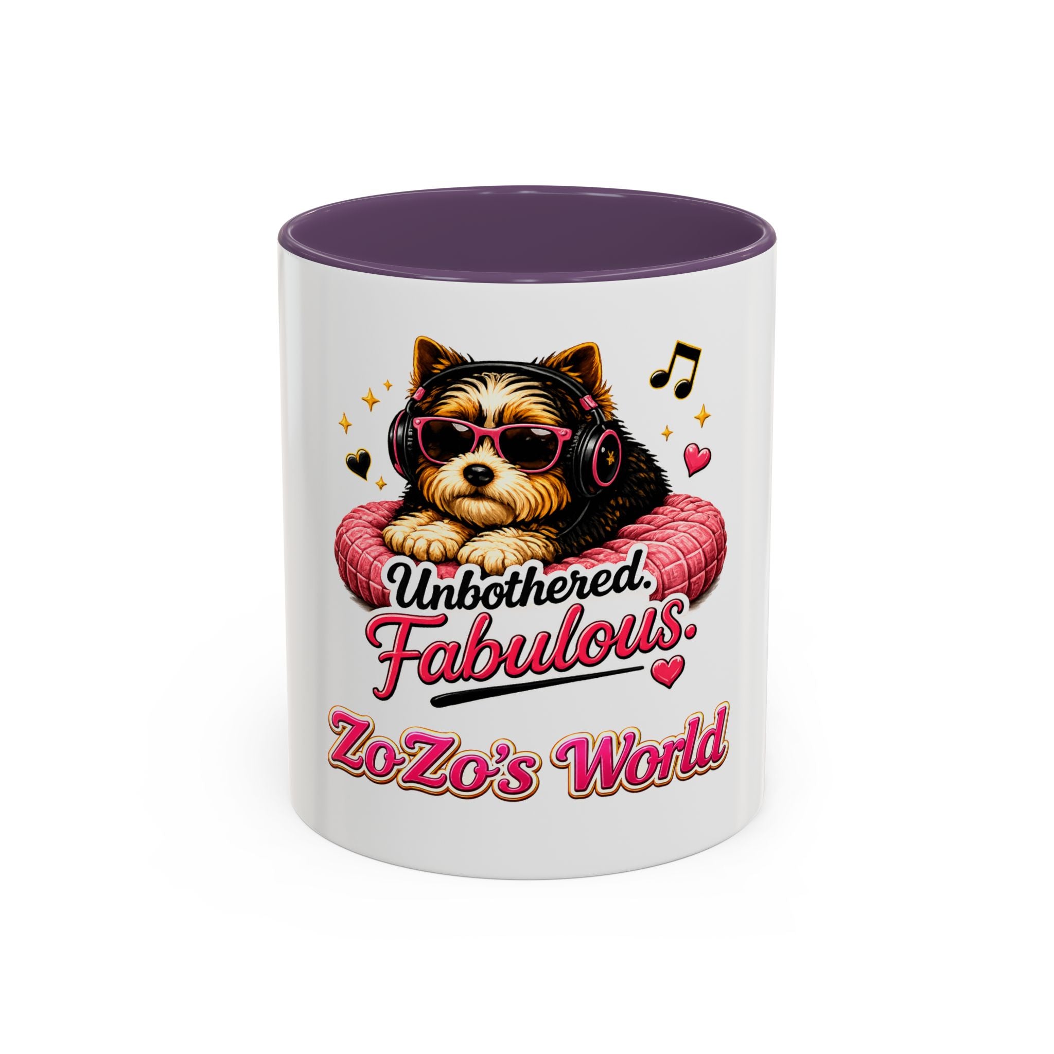 ZoZo’s World “Unbothered and Fabulous” Ceramic Mug