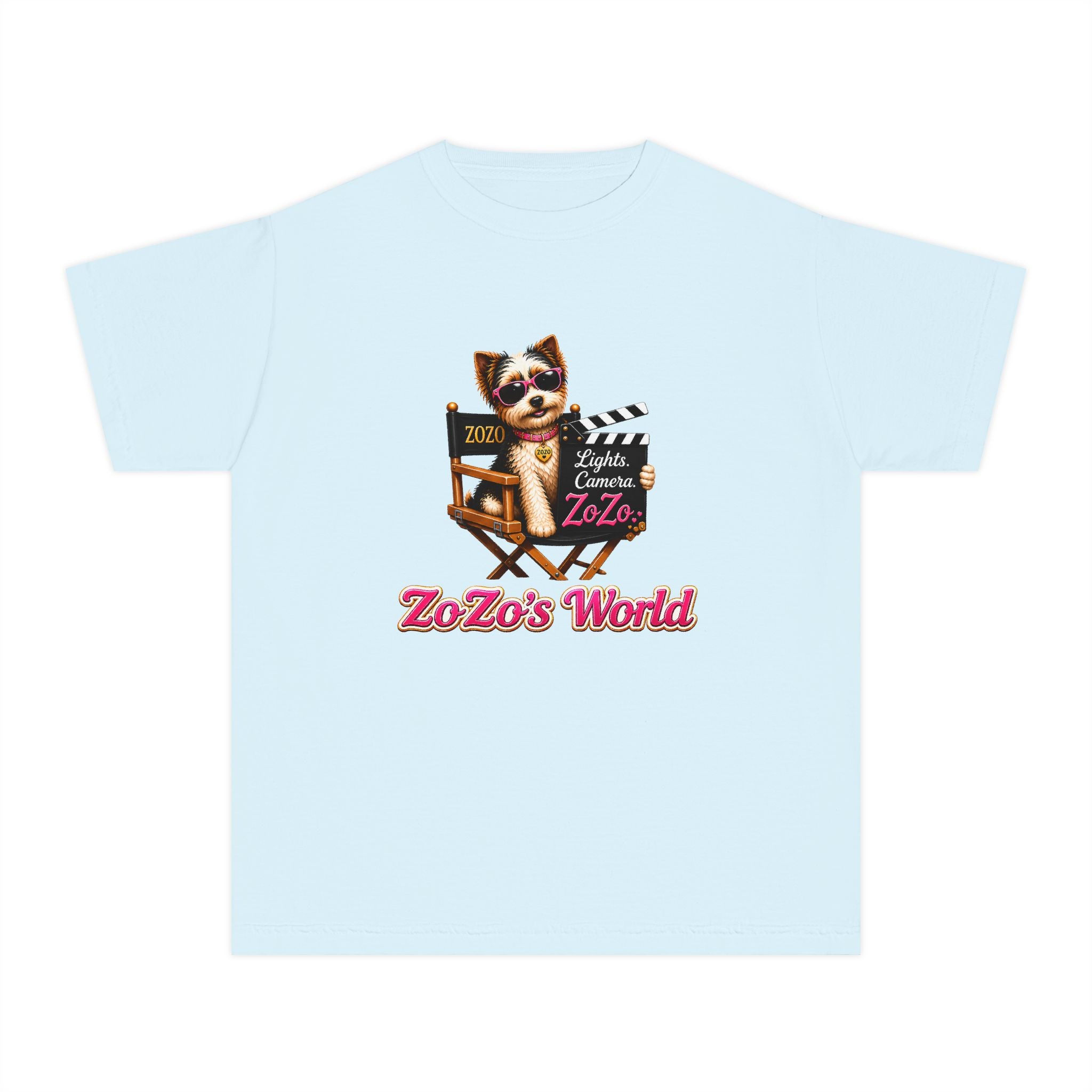 ZoZo’s World “Lights. Camera. ZoZo.” T-Shirt