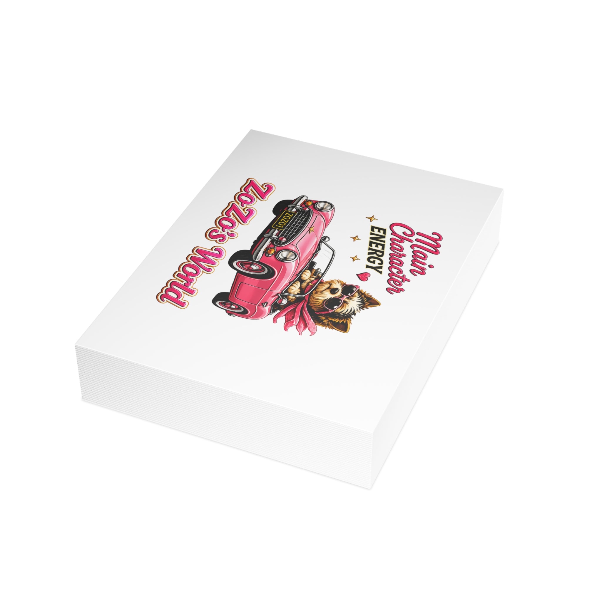 ZoZo’s World “Main Character Energy” Postcards (envelopes included)