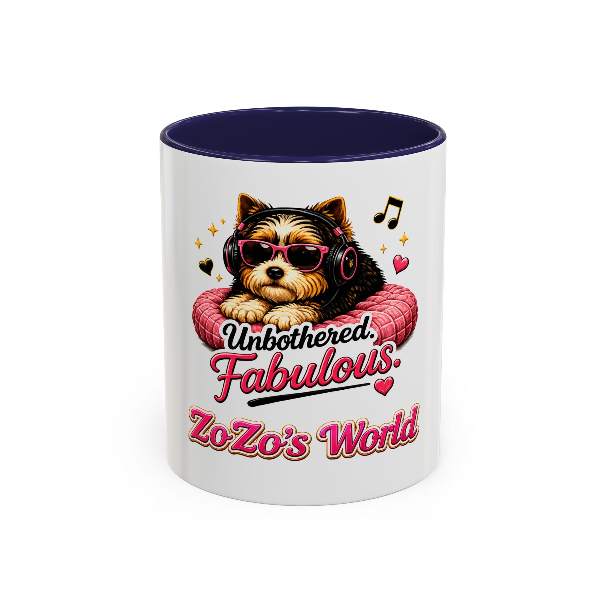 ZoZo’s World “Unbothered and Fabulous” Ceramic Mug