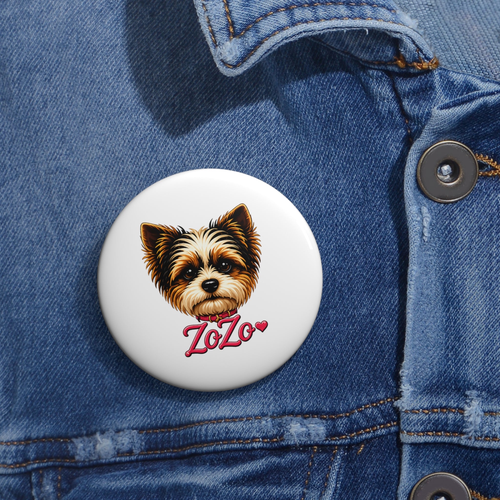 ZoZo’s World “ZoZo Love” Pin Button