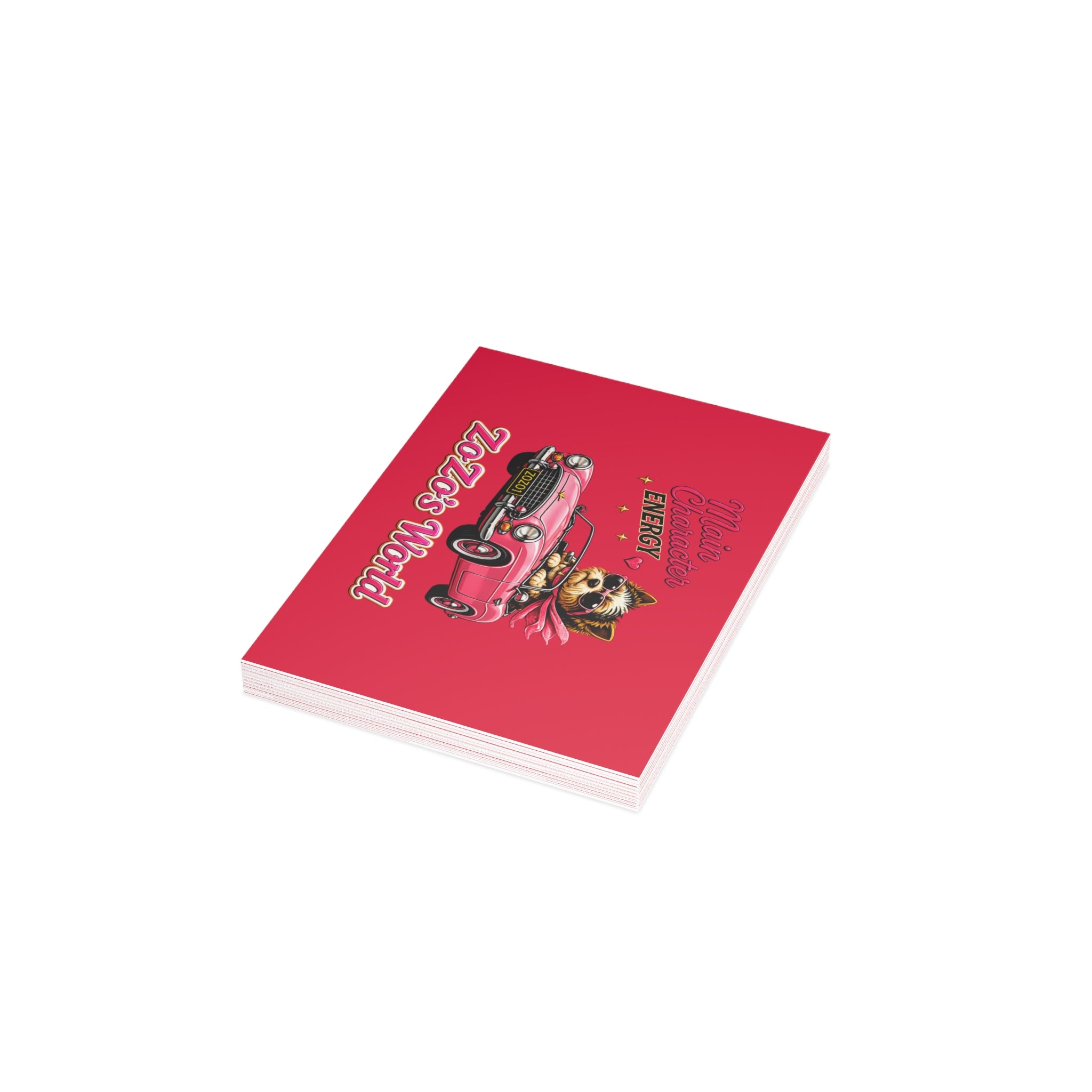 ZoZo’s World “Main Character Energy” Postcards (envelopes included)