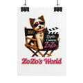 ZoZo’s World “Lights. Camera. ZoZo.” Poster