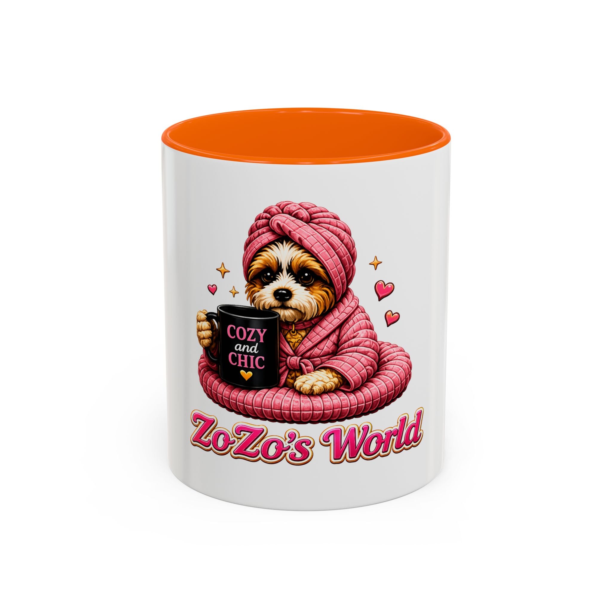 ZoZo’s World “Cozy & Chic” Ceramic Mug