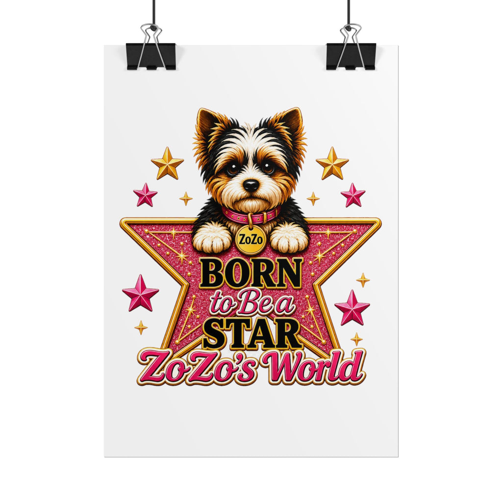 ZoZo’s World “Born to Be a Star” Poster