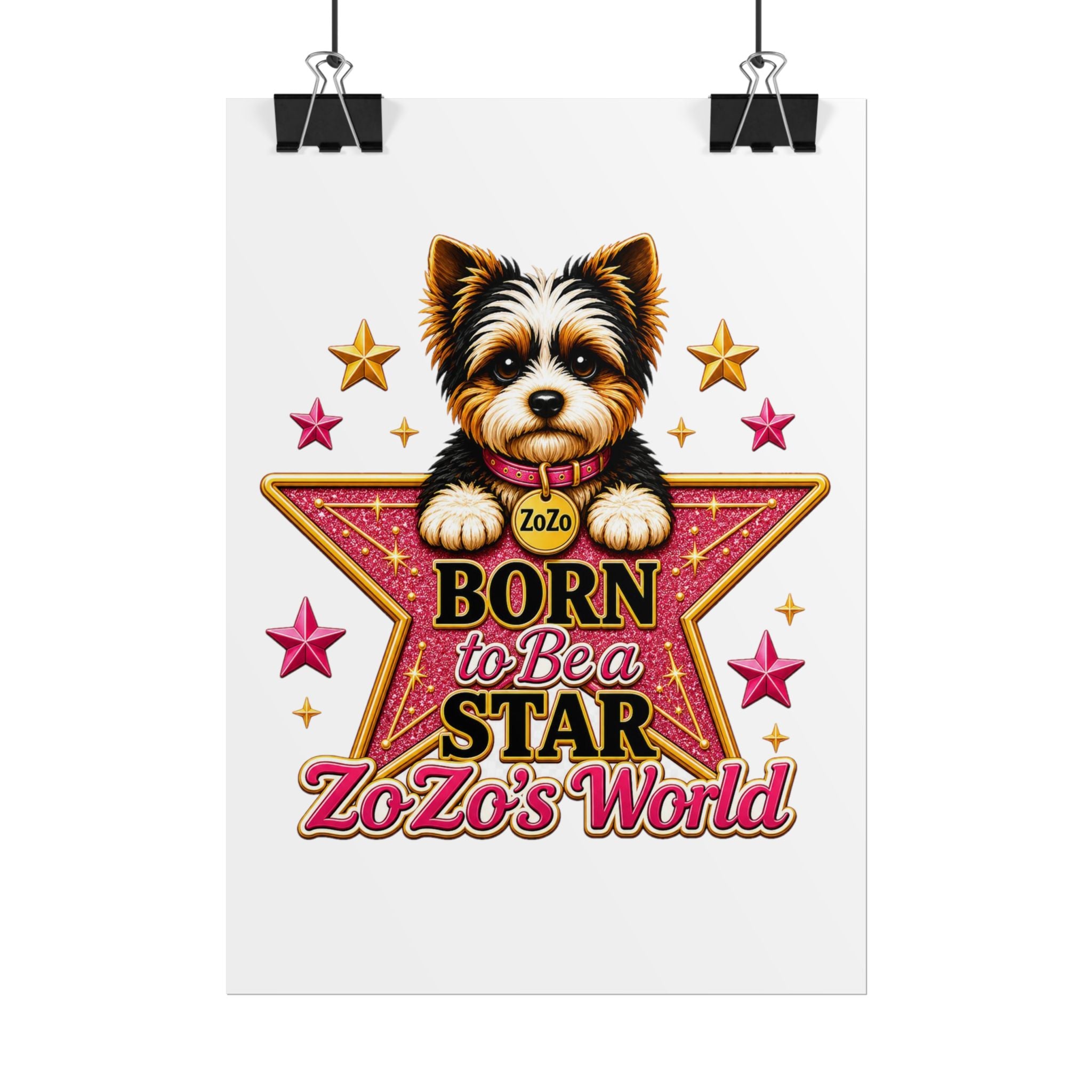 ZoZo’s World “Born to Be a Star” Poster
