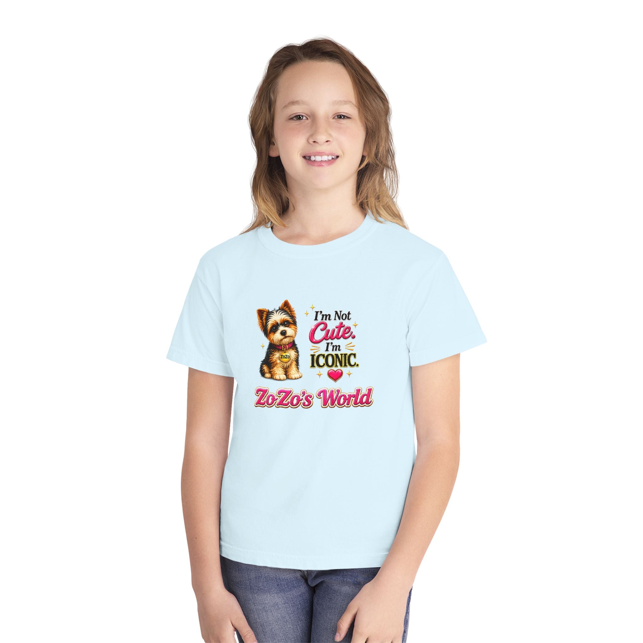 ZoZo’s World “I’m Not Cute. I’m Iconic.” T-Shirt