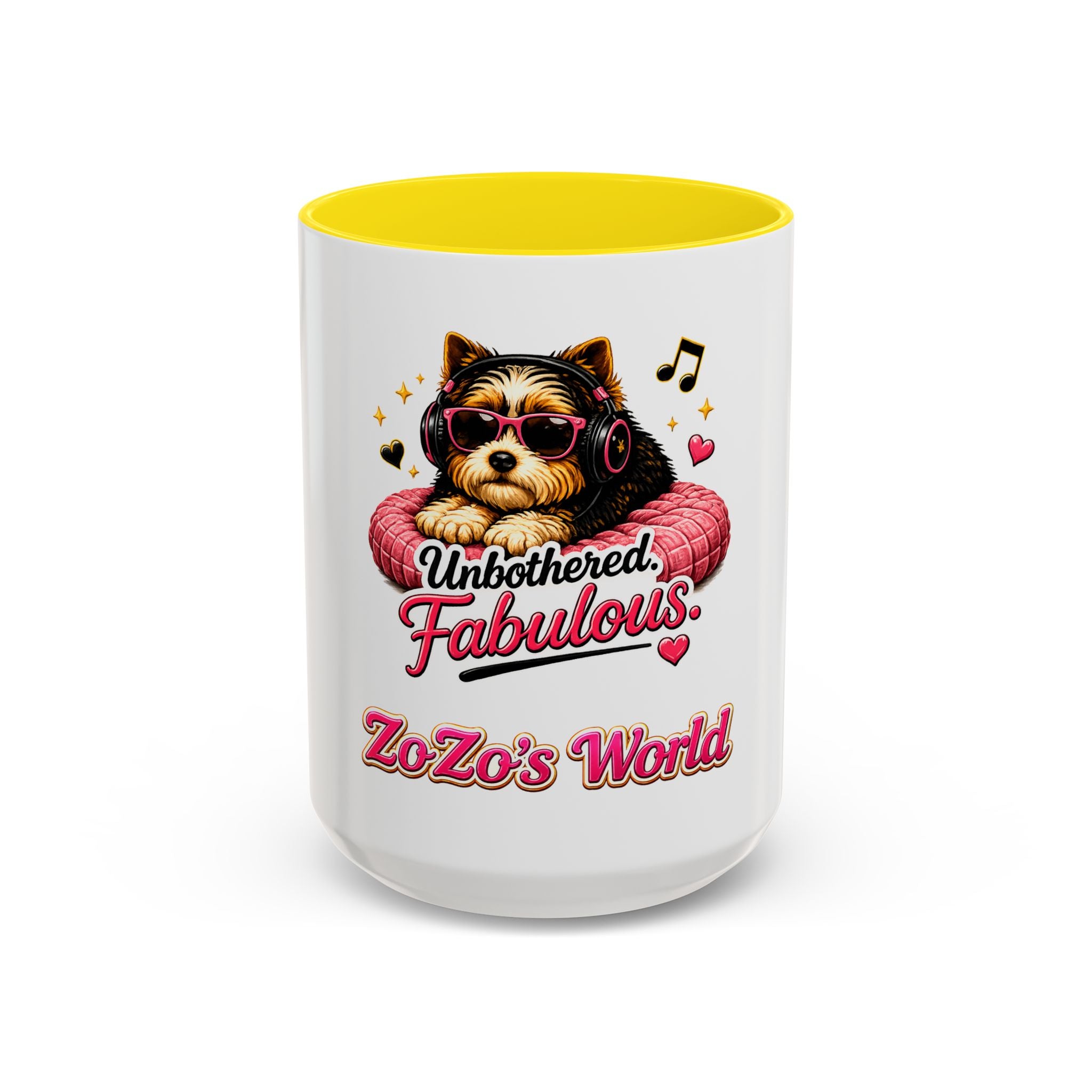 ZoZo’s World “Unbothered and Fabulous” Ceramic Mug