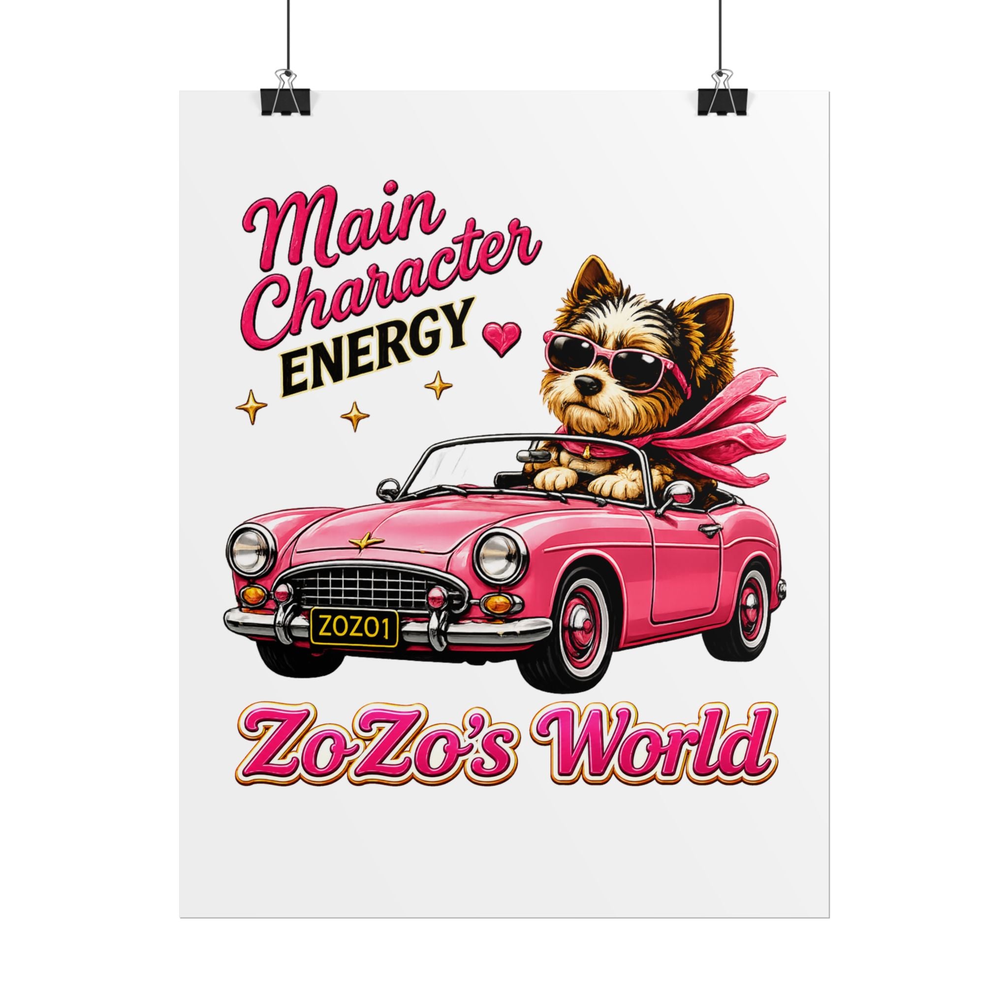 ZoZo’s World “Main Character Energy” Poster