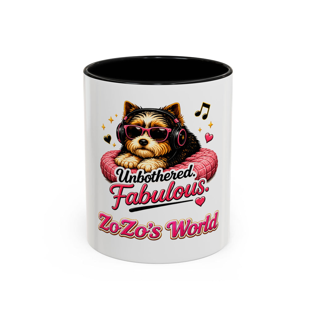 ZoZo’s World “Unbothered and Fabulous” Ceramic Mug