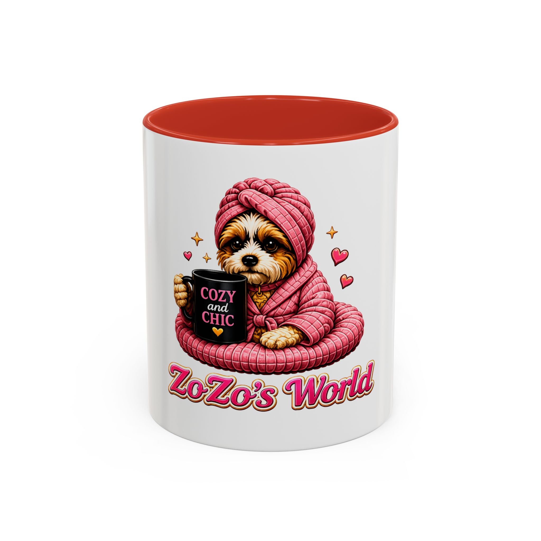 ZoZo’s World “Cozy & Chic” Ceramic Mug