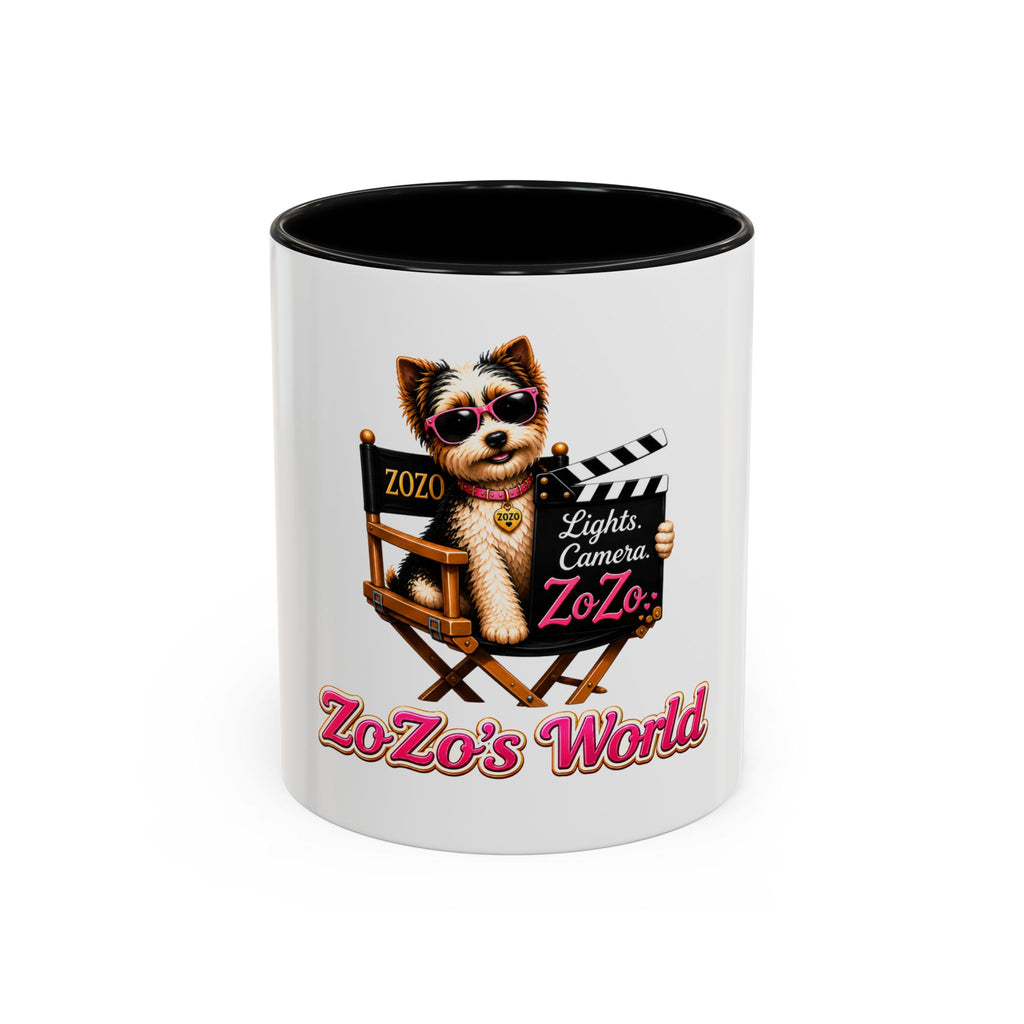 ZoZo’s World “Lights. Camera. ZoZo.” Ceramic Mug