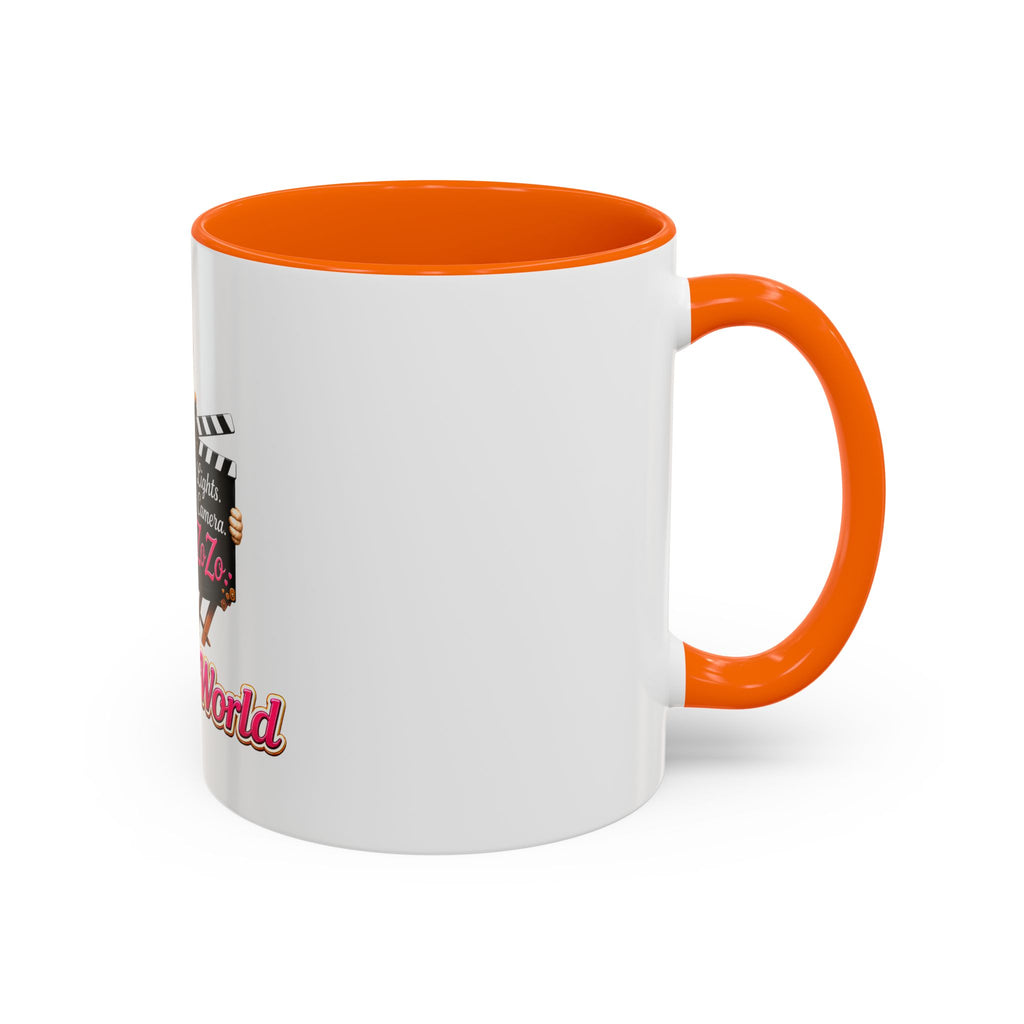 ZoZo’s World “Lights. Camera. ZoZo.” Ceramic Mug