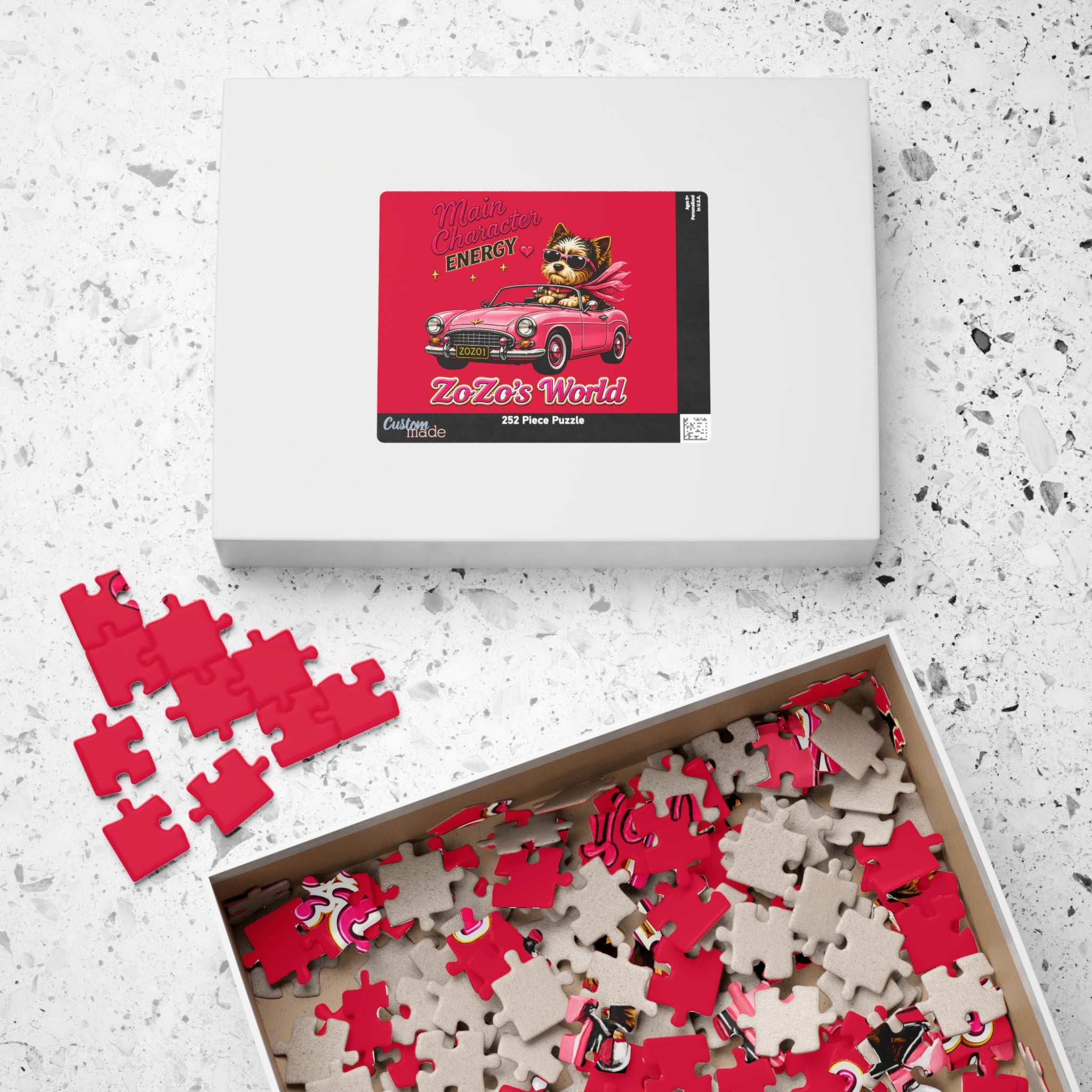 ZoZo’s World “Main Character Energy” Puzzle (Pink)