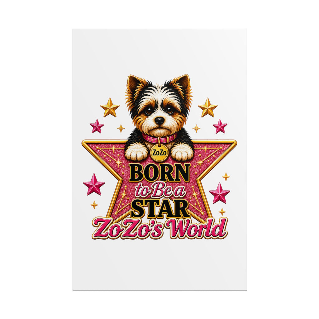 ZoZo’s World “Born to Be a Star” Poster