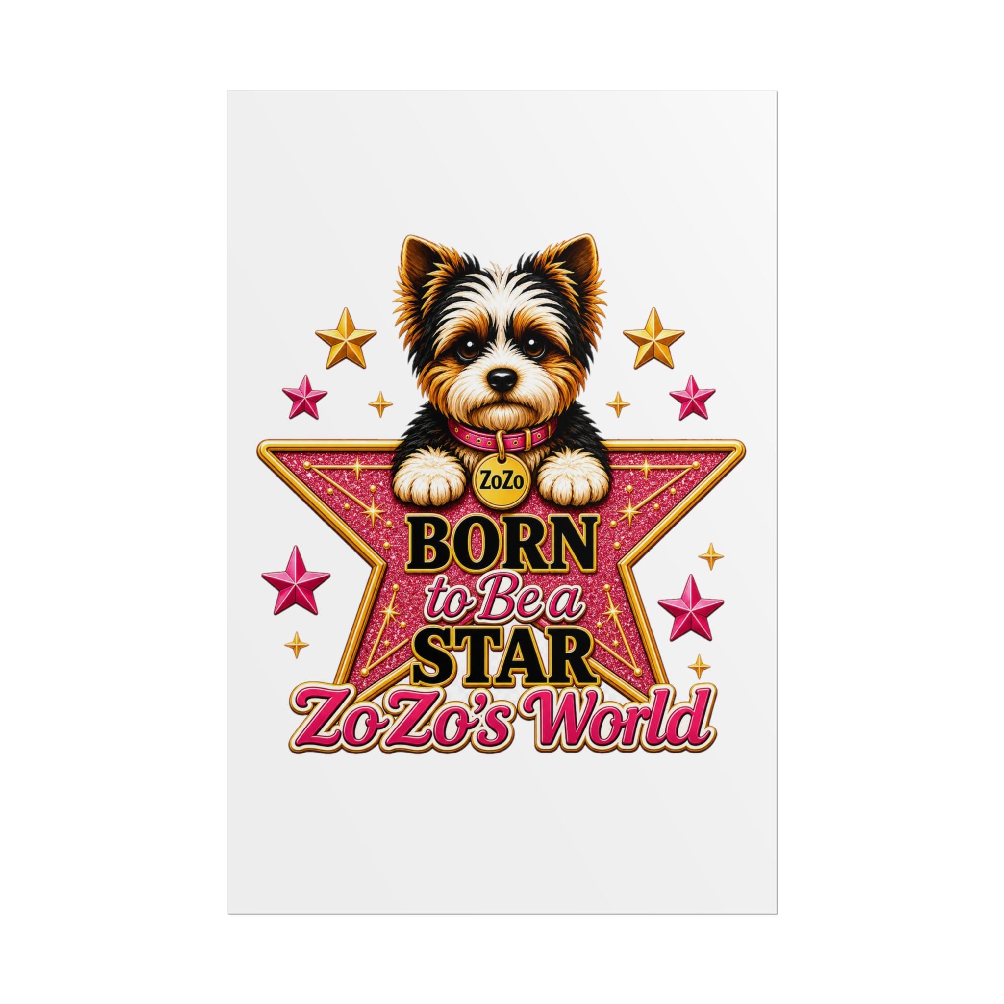 ZoZo’s World “Born to Be a Star” Poster