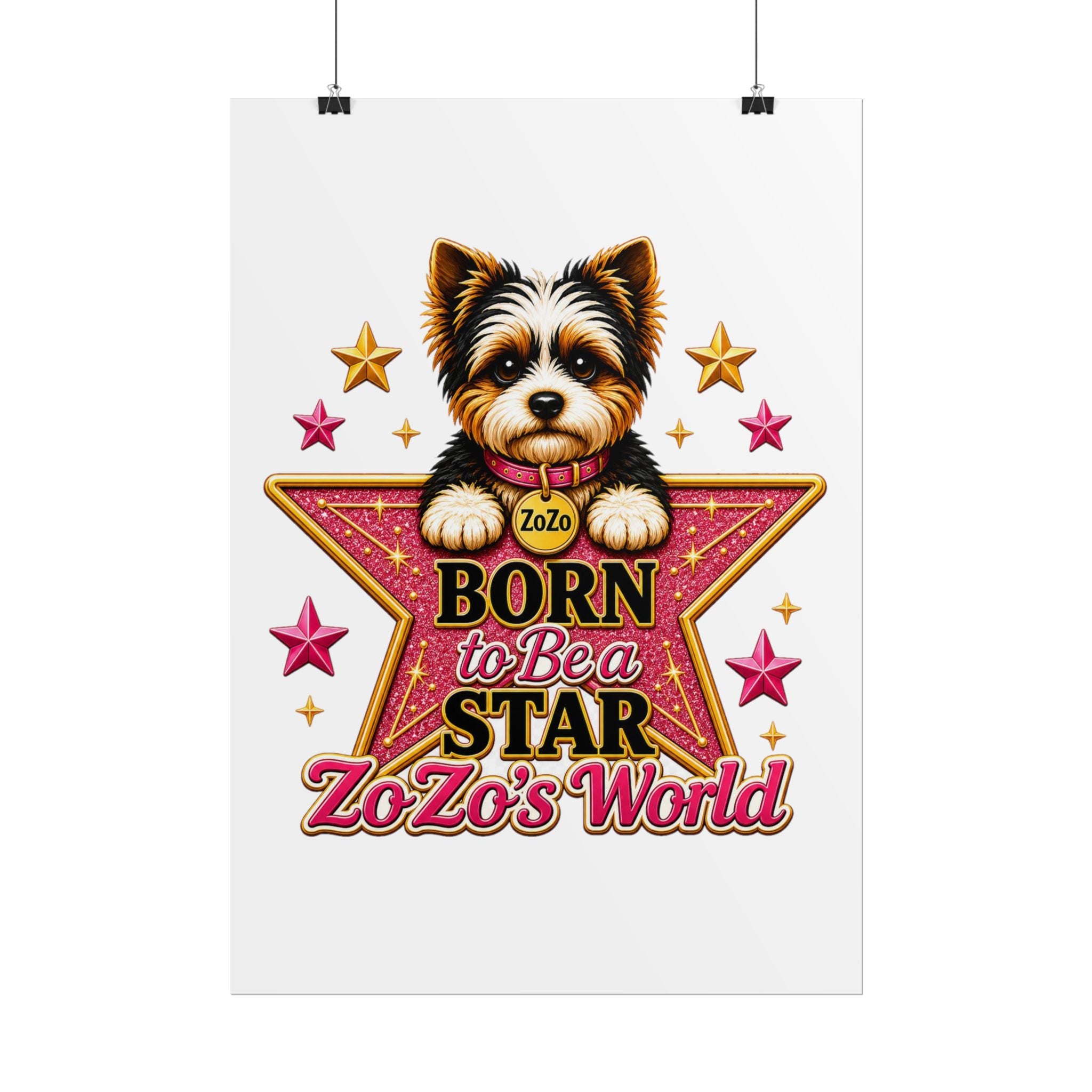 ZoZo’s World “Born to Be a Star” Poster