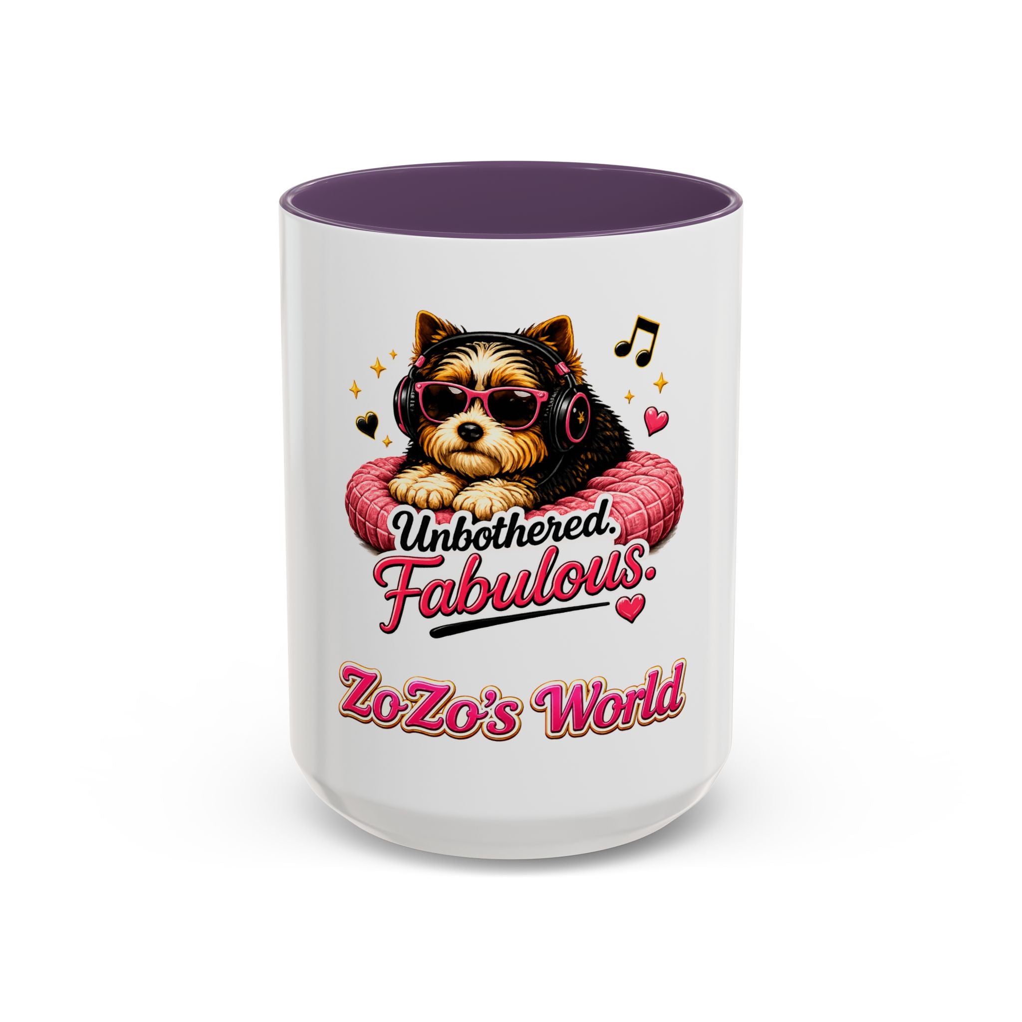 ZoZo’s World “Unbothered and Fabulous” Ceramic Mug