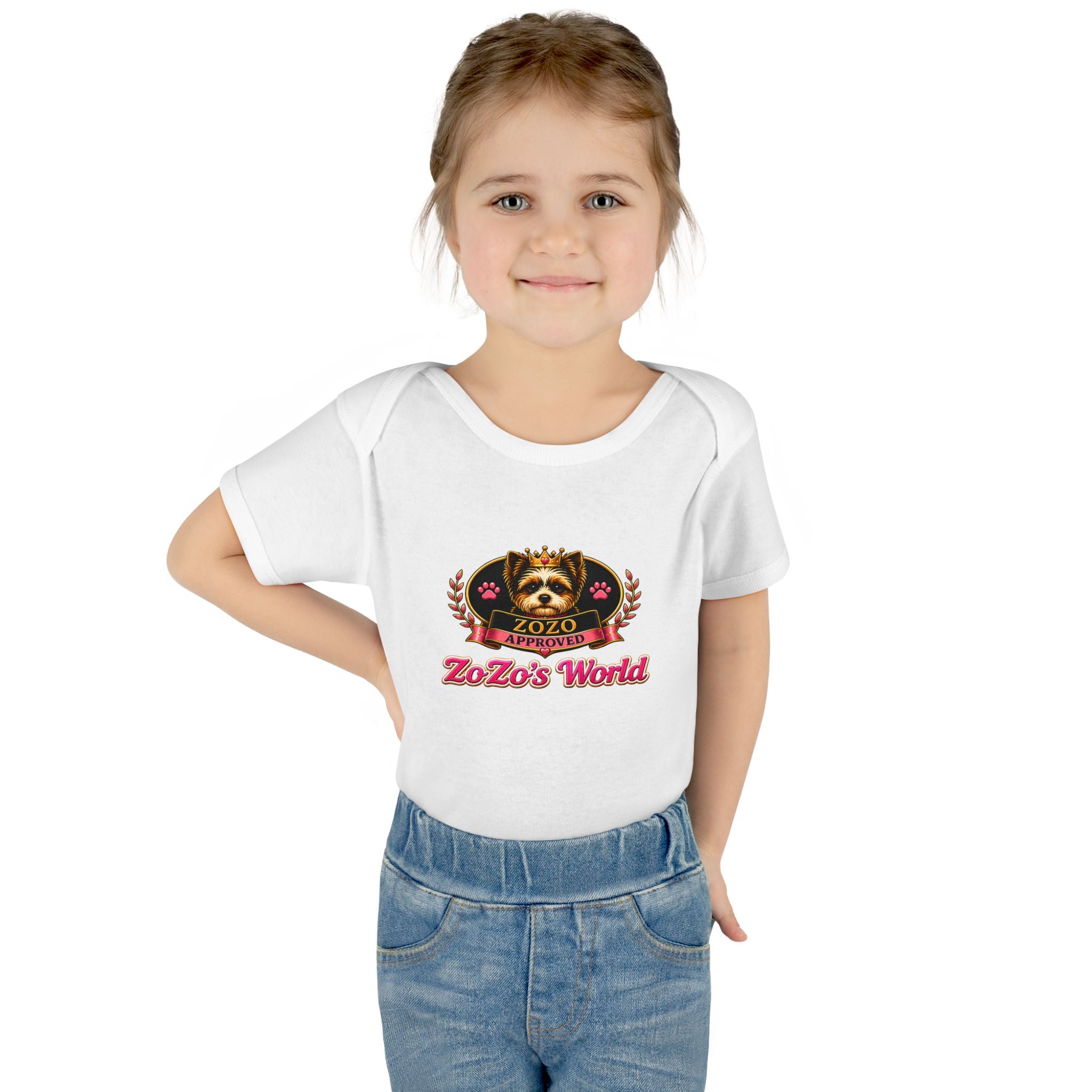 ZoZo’s World “ZoZo Approved” Baby Bodysuit