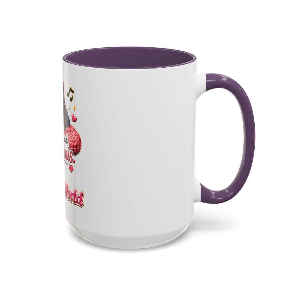 ZoZo’s World “Unbothered and Fabulous” Ceramic Mug