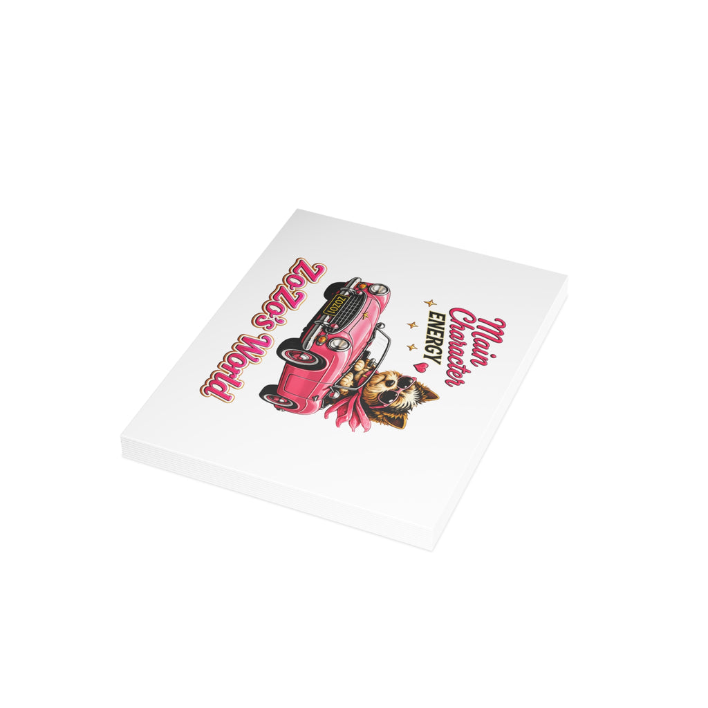 ZoZo’s World “Main Character Energy” Postcards (envelopes included)