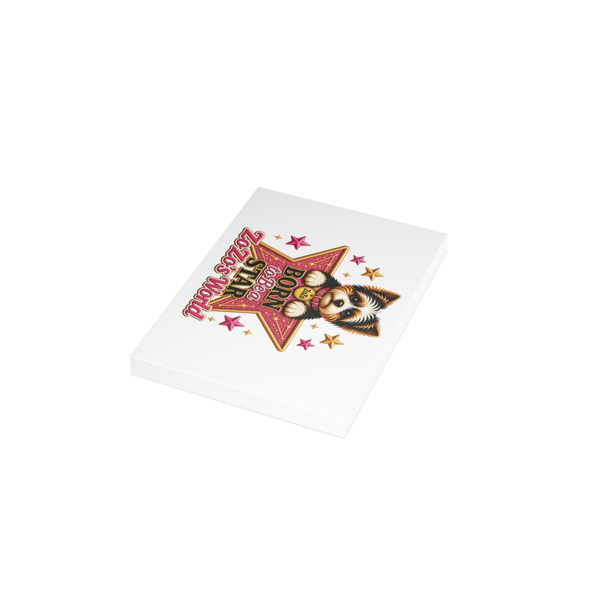 ZoZo’s World “Born to Be a Star” Postcards (envelopes included)