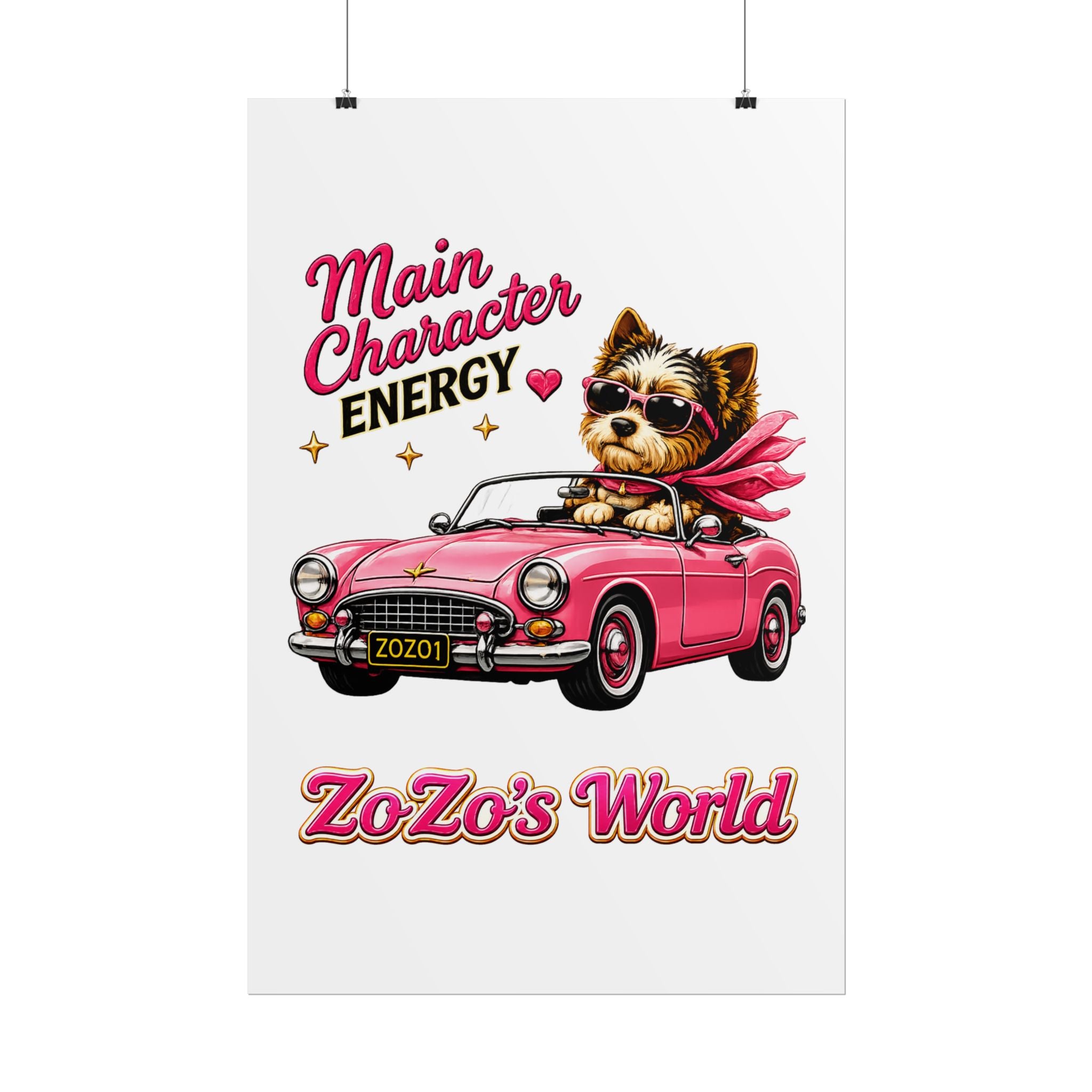 ZoZo’s World “Main Character Energy” Poster