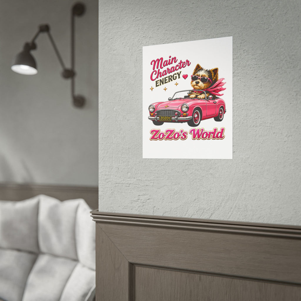 ZoZo’s World “Main Character Energy” Poster