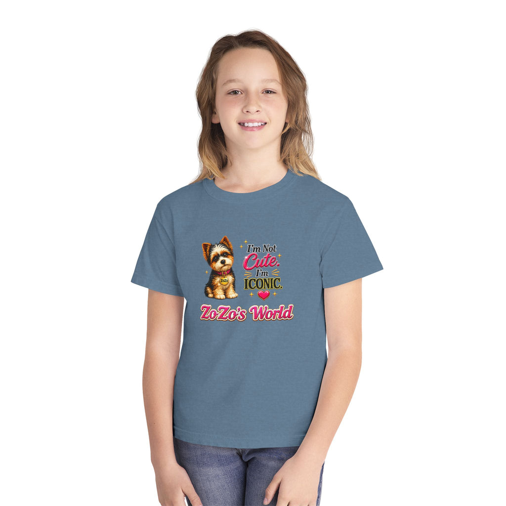 ZoZo’s World “I’m Not Cute. I’m Iconic.” T-Shirt