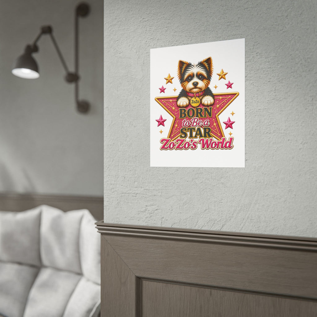 ZoZo’s World “Born to Be a Star” Poster