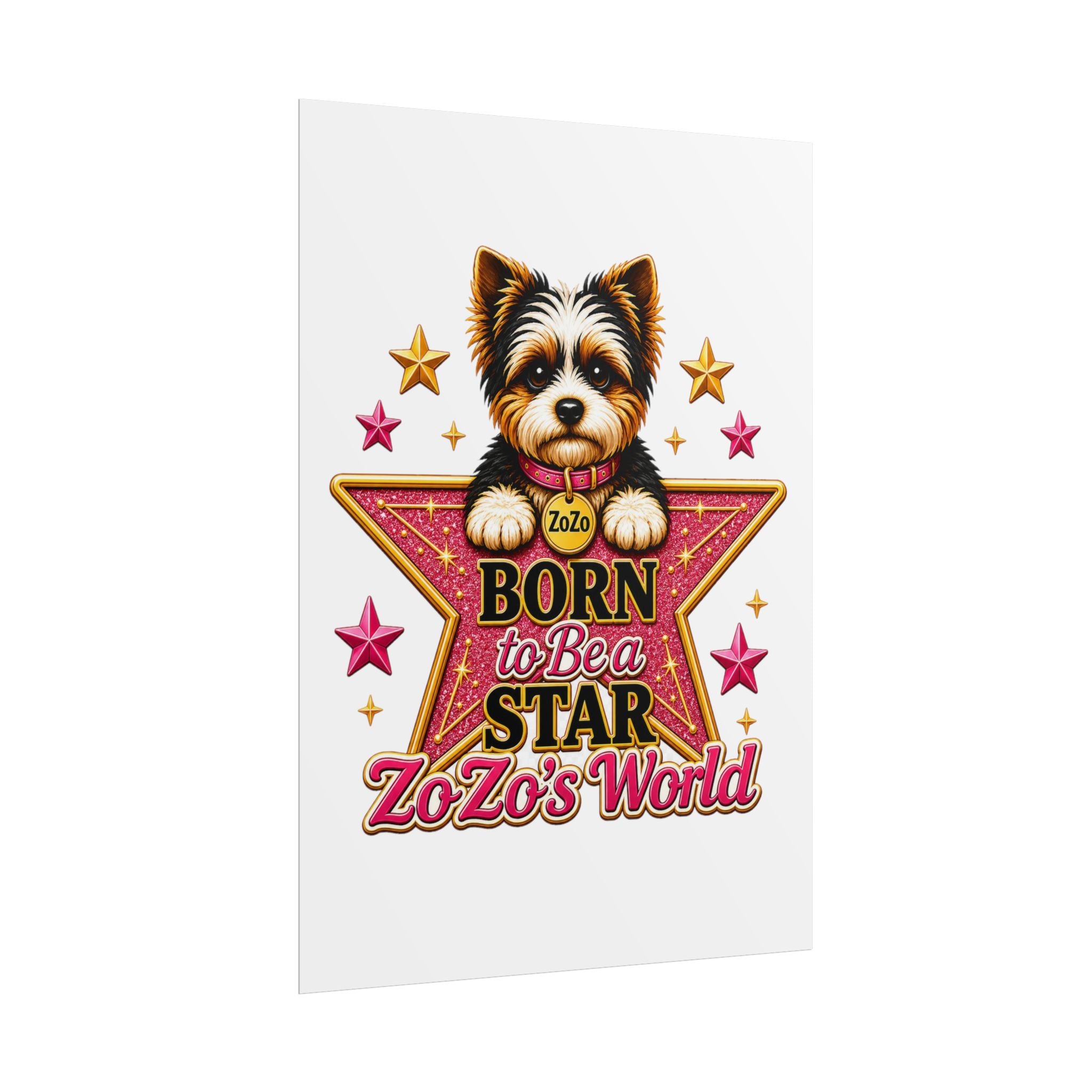ZoZo’s World “Born to Be a Star” Poster