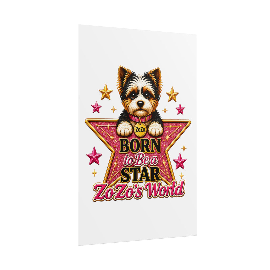ZoZo’s World “Born to Be a Star” Poster