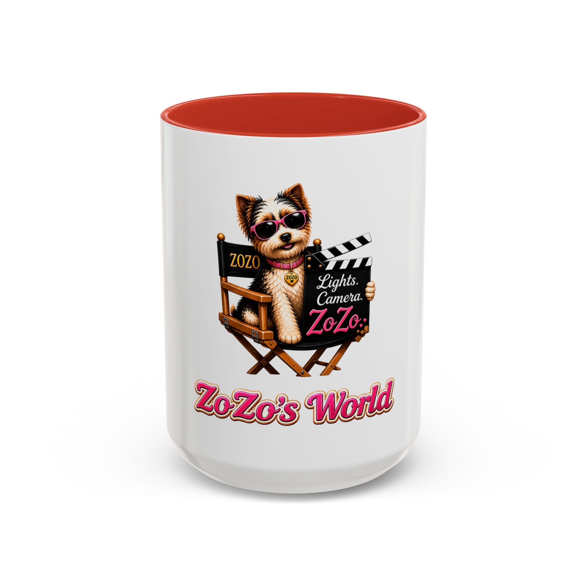 ZoZo’s World “Lights. Camera. ZoZo.” Ceramic Mug
