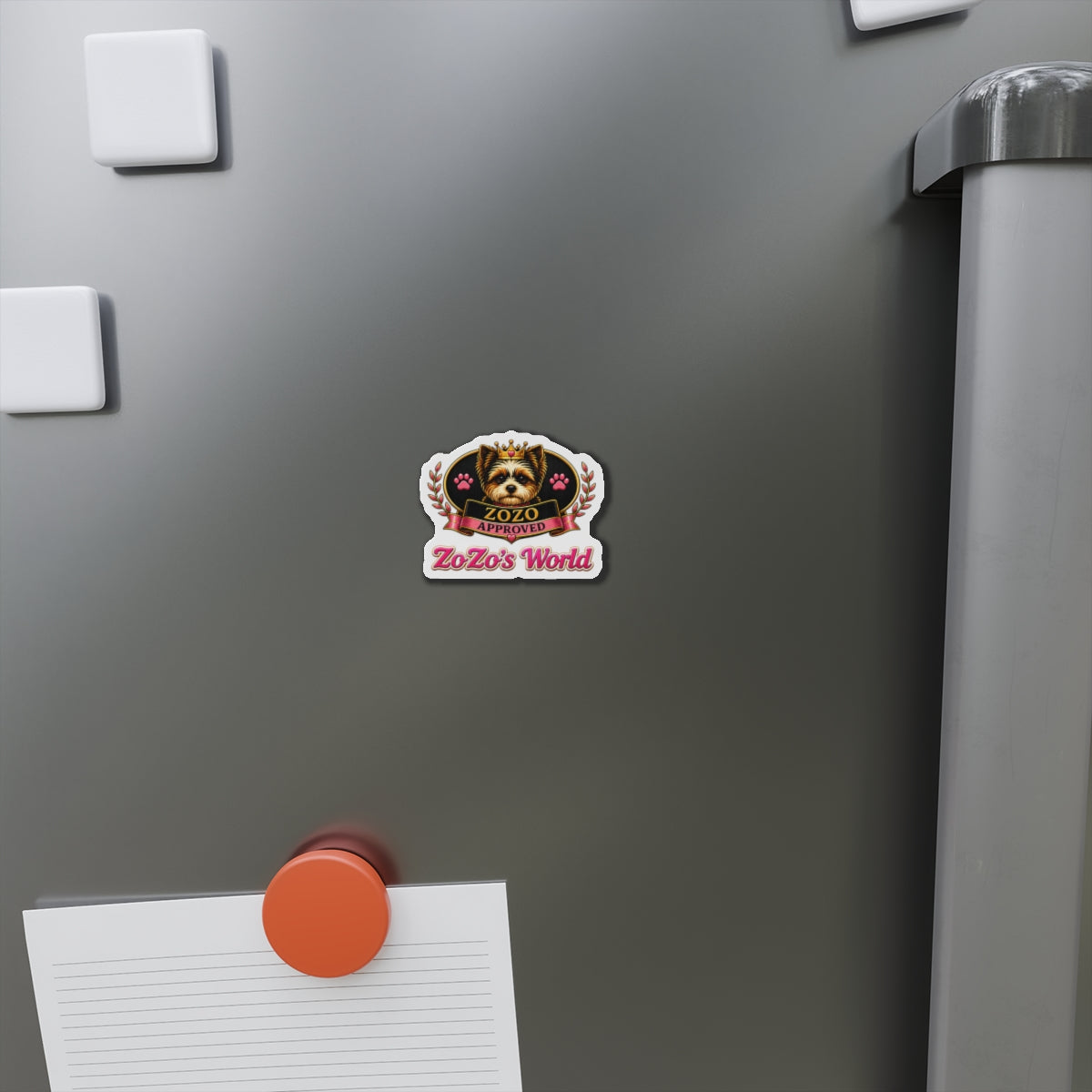 ZoZo’s World “ZoZo Approved” Die-Cut Magnet