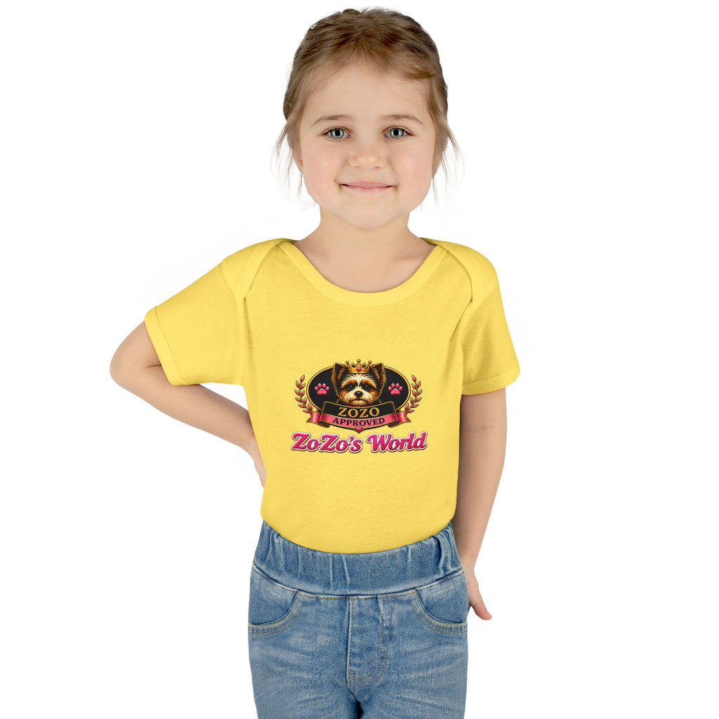 ZoZo’s World “ZoZo Approved” Baby Bodysuit
