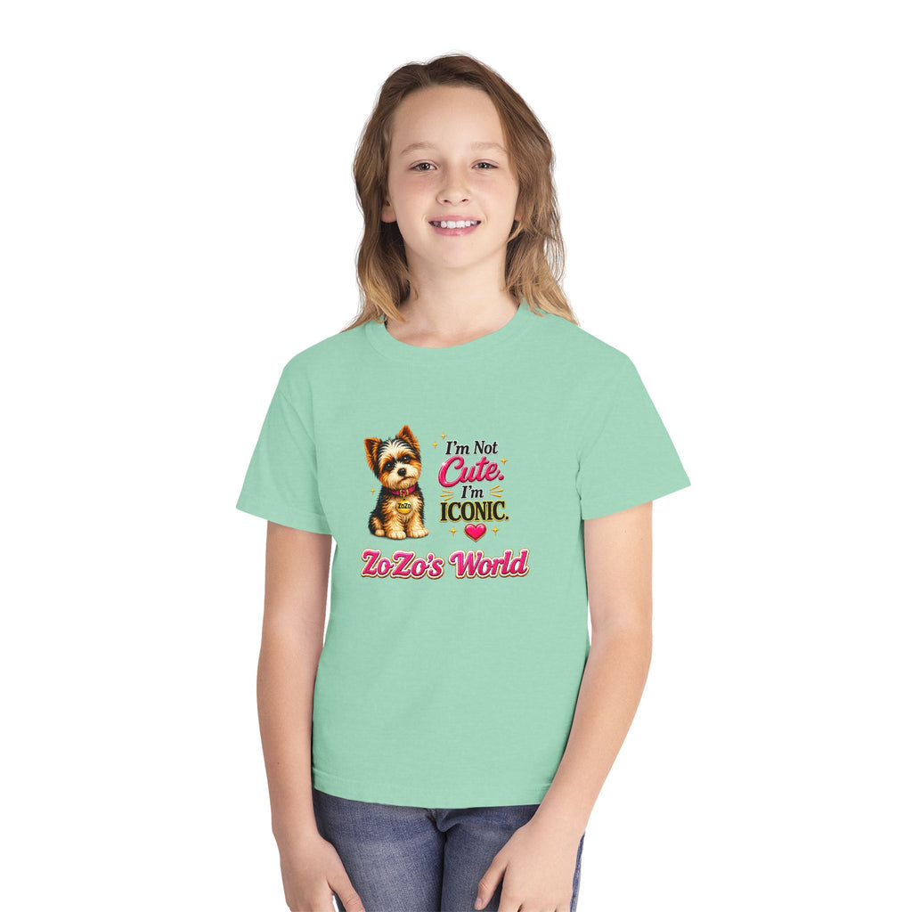ZoZo’s World “I’m Not Cute. I’m Iconic.” T-Shirt