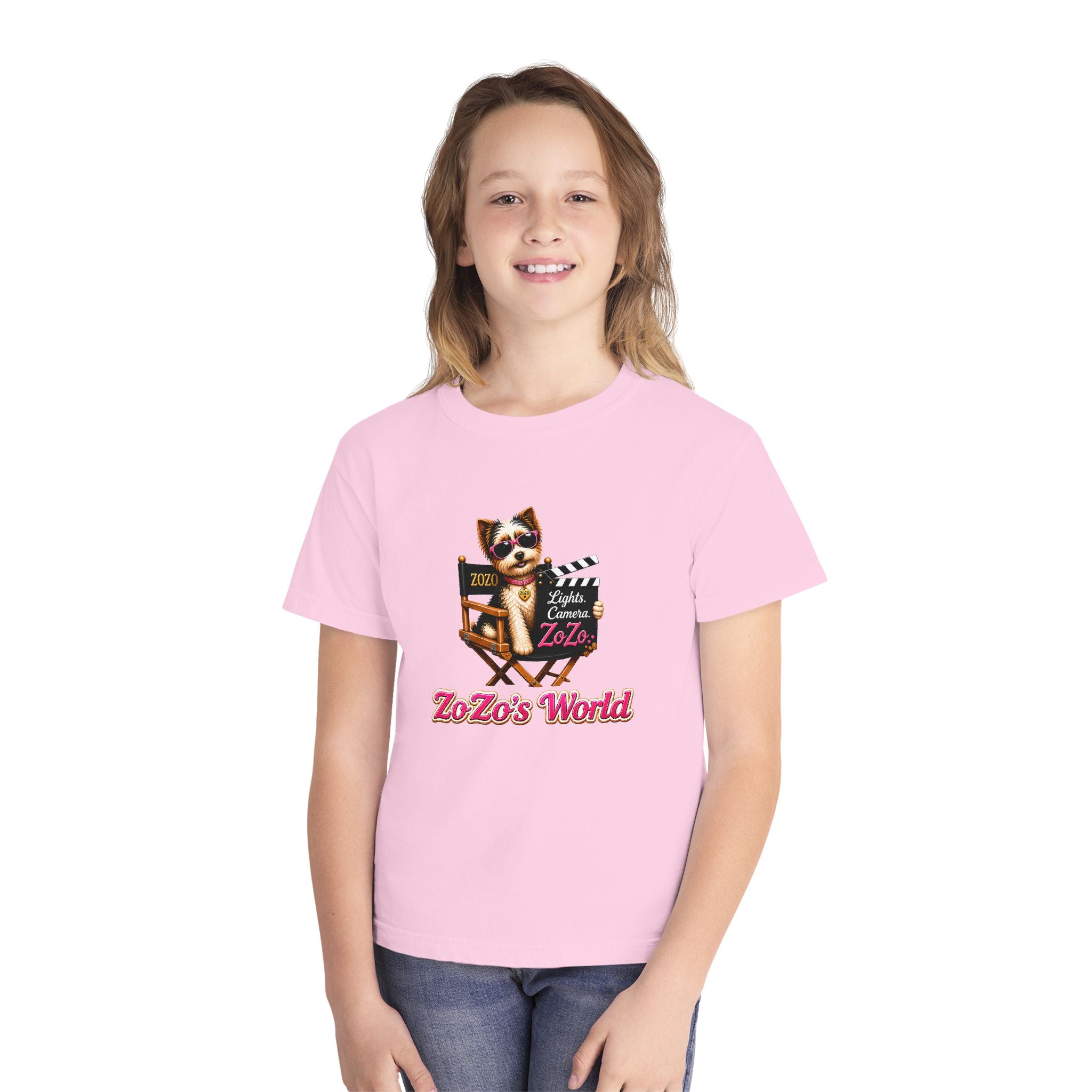 ZoZo’s World “Lights. Camera. ZoZo.” T-Shirt