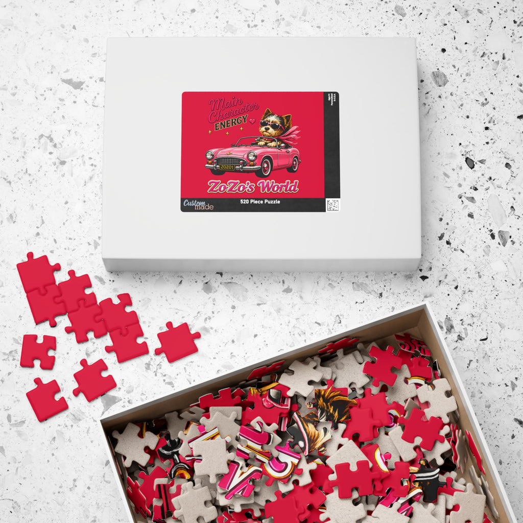 ZoZo’s World “Main Character Energy” Puzzle (Pink)