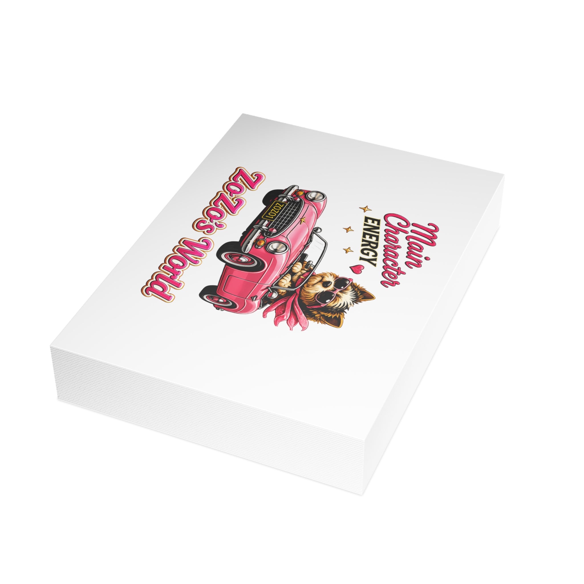 ZoZo’s World “Main Character Energy” Postcards (envelopes included)