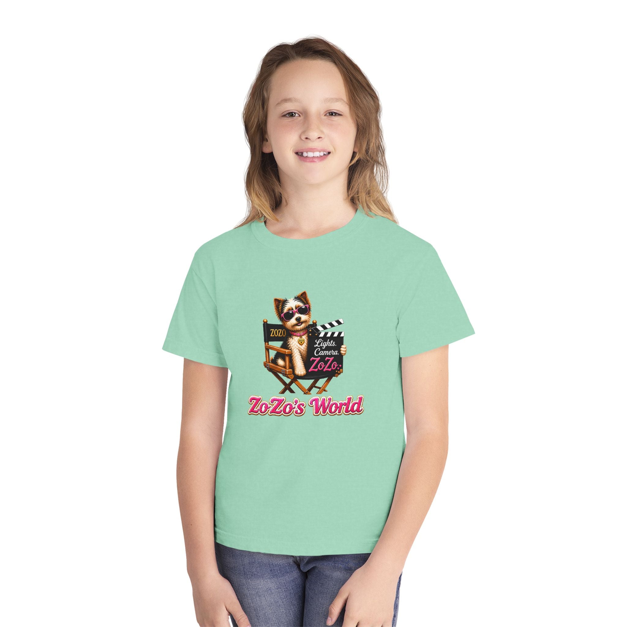 ZoZo’s World “Lights. Camera. ZoZo.” T-Shirt