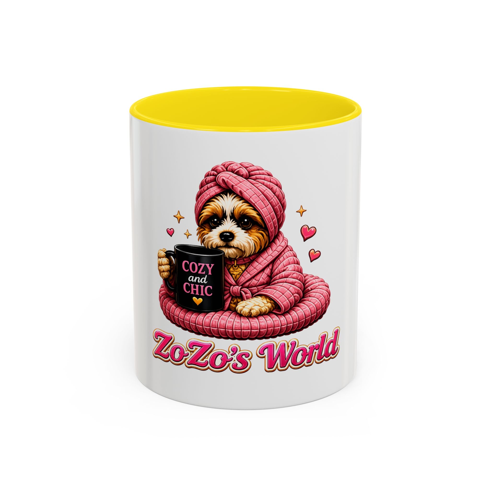 ZoZo’s World “Cozy & Chic” Ceramic Mug