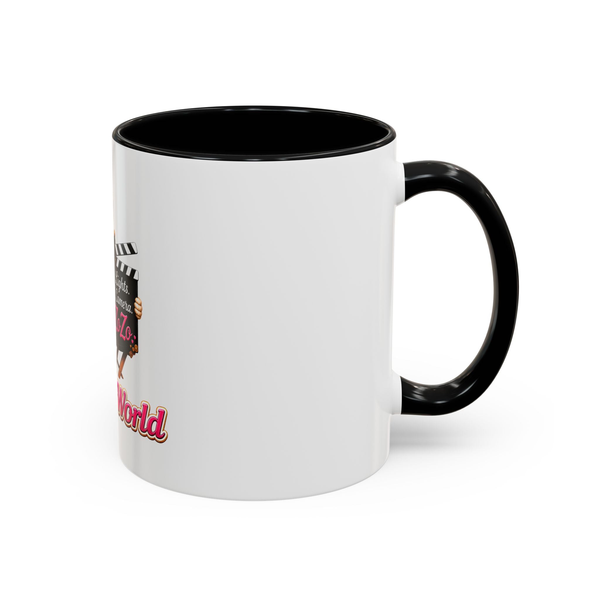 ZoZo’s World “Lights. Camera. ZoZo.” Ceramic Mug